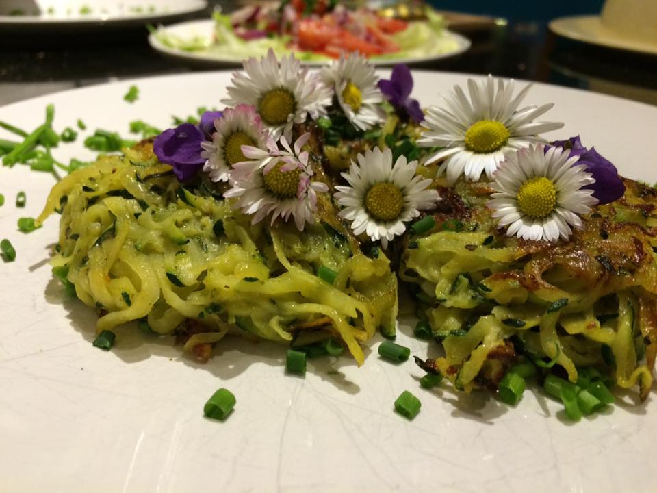 Kartoffel Zucchini Puffer
