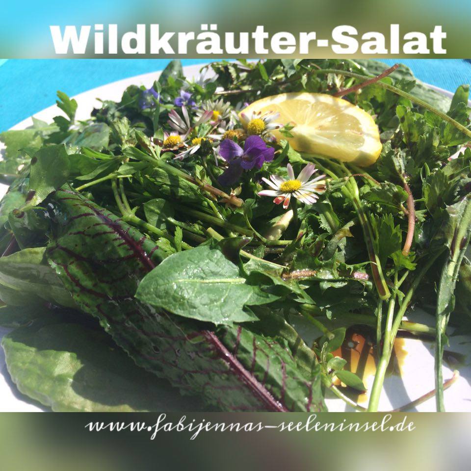 Wildkräuter Salat