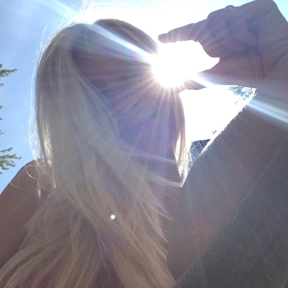 Ich halte das Licht….
